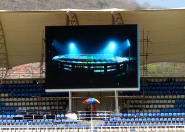 10mm Outdoor Full Color LED Display , High Brightness Stadium LED Screen supplier