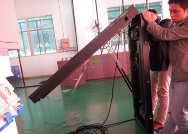 10mm Outdoor DIP346 LED Display Cabinet Front Open For Wall Attached supplier