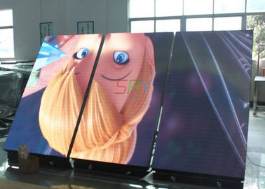 10mm Outdoor DIP346 LED Display Cabinet Front Open For Wall Attached supplier