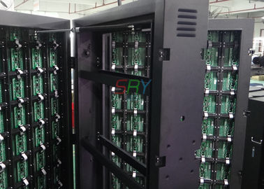Advertising Double Sided LED Cabinet , 1/4 scan Constant Current Waterproof LED Screen supplier