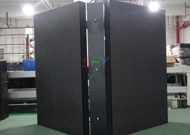 Advertising Double Sided LED Cabinet , 1/4 scan Constant Current Waterproof LED Screen supplier