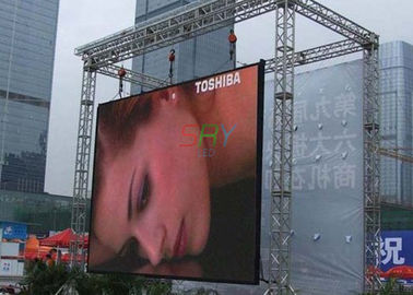 DIP346 Outdoor LED Billboard Rental Commercial 10mm LED Display 100000hrs Lifespan supplier