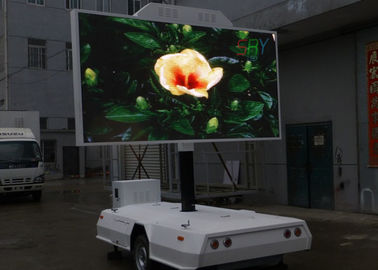 10mm Truck Mounted LED Screen , Outdoor DIP346 Mobile LED Screen Trailer supplier