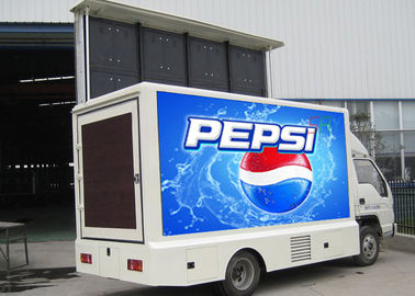 1R1G1B Two Edge Mobile LED Screen Truck Rental RGB LED Display 1500R / Min supplier