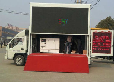 P10 Truck Mounted LED Display Full Color Waterproof Mobile LED Truck supplier