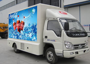 1R1G1B Two Edge Mobile LED Screen Truck Rental RGB LED Display 1500R / Min supplier