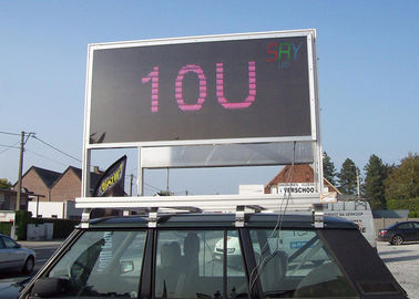 P10 Outside Truck LED Boards Synchronous Programmable LED Electronic Displays supplier