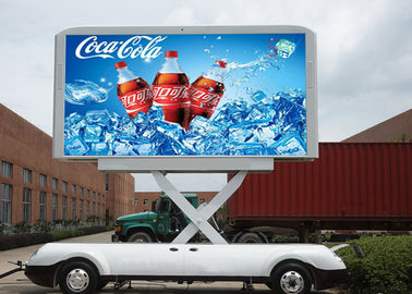 P10 Truck Mounted LED Display Full Color Waterproof Mobile LED Truck supplier