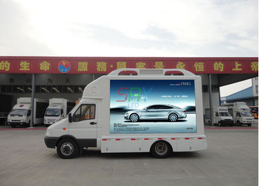 HD P8 Truck Mounted LED Screen 100000hrs Lifespan Mobile Advertising LED Display supplier