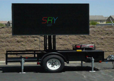 10mm Truck Mounted LED Screen , Outdoor DIP346 Mobile LED Screen Trailer supplier