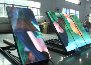 Easy Maintain IP65 Outdoor Full Color LED Display Cabinet P 10 led wall display supplier