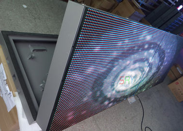 Easy Maintain IP65 Outdoor Full Color LED Display Cabinet P 10 led wall display supplier