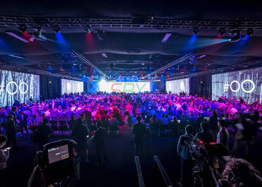 1/16 Scan 256mm X 128mm Indoor Rental Led Display 4mm SMD2121 supplier