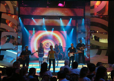 500mm x 500mm HD Indoor 4.81mm Full Color Die-casting Aluminum Cabinet Stage Rental LED Display supplier