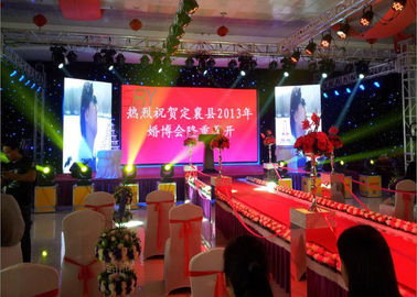 MBI5024 IC Stage Background 6MM led video wall With High Contrast Ratio supplier
