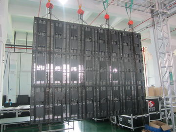 Transparent Flexible Led Screen SMD3535 P10.4 Led Mesh Screen For Stage Background supplier