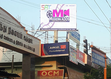 6500 Nits Big P5 Outdoor LED Billboard Electronic  , Front  Access Led Screen Advertising supplier