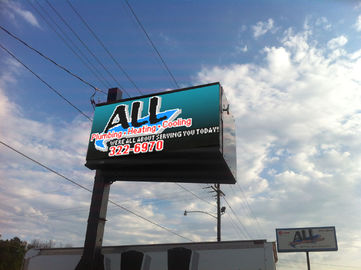 DC 5V P6 6500 Nits LED Advertising Screens HD Led Video Wall 6M x 4M supplier