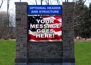 DC 5V P6 6500 Nits LED Advertising Screens HD Led Video Wall 6M x 4M supplier