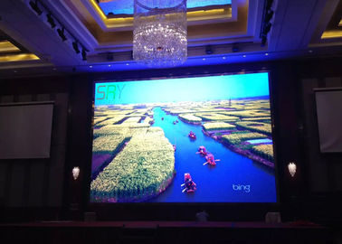 P5 Full Color IP43 SMD indoor LED video wall  1800CD Brightness Automatically supplier