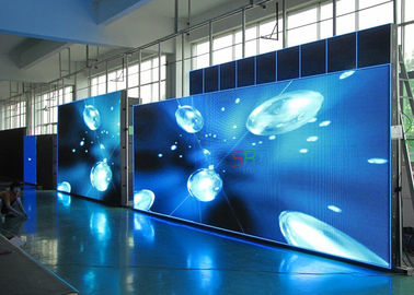 P5 Full Color IP43 SMD indoor LED video wall  1800CD Brightness Automatically supplier
