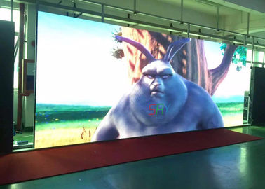 HD Iron Cabinet Indoor Fixed LED Display P4 / Simple Housing Led Video Wall supplier
