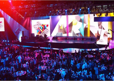HD Led Video Billboard PH4MM Tube Rental LED Display RGB For Wedding supplier