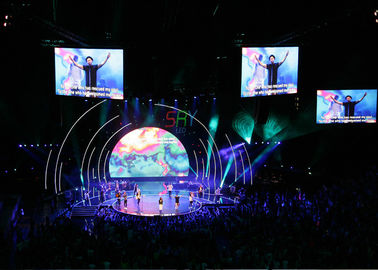 HD Led Video Billboard PH4MM Tube Rental LED Display RGB For Wedding supplier