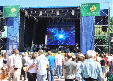SMD P10 Digital outdoor rental led display Synchronous Control System supplier