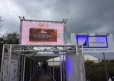 Super Clear 3D Video p6 outdoor led screen Hanging On Truss For Concert Show supplier