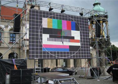 P4.81 MBI5024 IC Rental LED Display Die Casting Magnesium large outdoor led display screens supplier