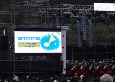 P4.81 MBI5024 IC Rental LED Display Die Casting Magnesium large outdoor led display screens supplier