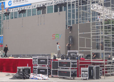 Super Clear 3D Video p6 outdoor led screen Hanging On Truss For Concert Show supplier