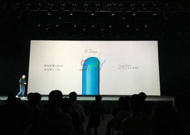 Indoor Super Slim 3mm Full Color Stage Led Screens Energy Saving HD supplier