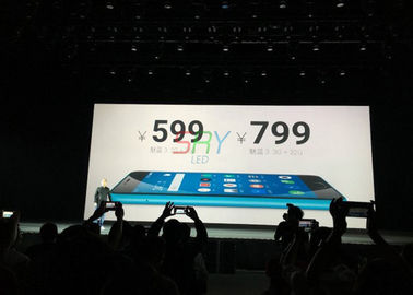 Indoor Super Slim 3mm Full Color Stage Led Screens Energy Saving HD supplier