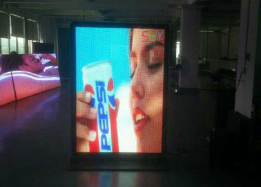 3mm Popular Portable Indoor Fixed LED Display Screen Poster Advertising , Iphone Shape supplier