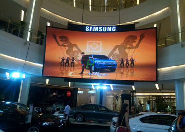 SMD3528 Indoor Curved LED Screens 6mm HD Full Color Led Display Screen supplier
