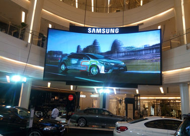 SMD3528 Indoor Curved LED Screens 6mm HD Full Color Led Display Screen supplier