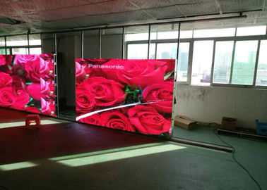 High Brightness 5mm Outdoor Full Color Led Display Screen In Aging Process supplier
