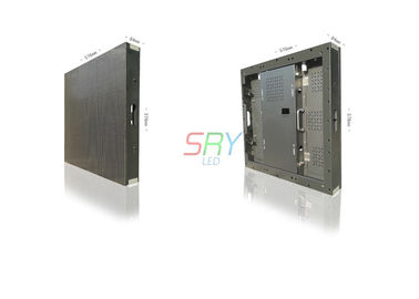 Black Color Stainless Steel LED Display Cabinet Fixed Installation supplier