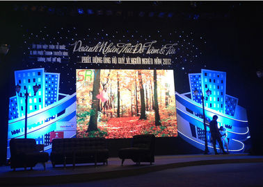Outside Light Weight P3.91 / P4.81 led display board for advertising , 2500Hz supplier