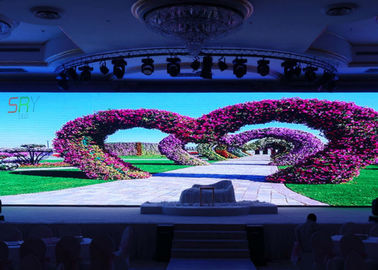Outside Light Weight P3.91 / P4.81 led display board for advertising , 2500Hz supplier