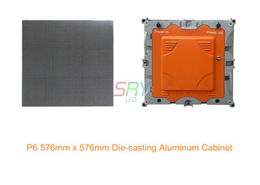 Ultra Thin Waterproof Led Display Cabinet Ultra Bright Full Hd supplier