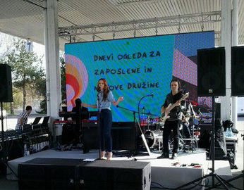 Waterproof Curved Rental LED Display Slim P6.25 For Concert Show supplier