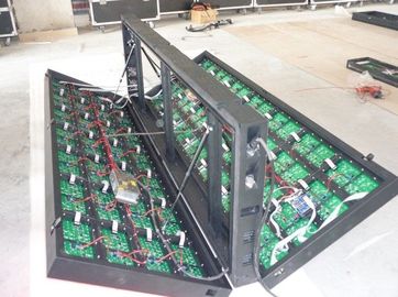 10000 Dots / sqm p10 outdoor LED display Front Service DIP346 supplier