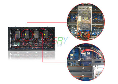 Hanging Front IP65 LED wall display P8 LED advertising screen Cabinet high resolution supplier