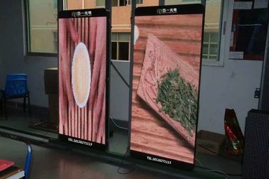 Aluminum 55 inch Floor Standing P3 Led Advertising Player For Shopping Malls supplier