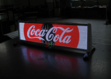 P 5mm Full Color Taxi LED Display Wireless 3G System 960mm x 320mm supplier