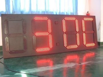 12 Inches Outdoor Waterproof Wifi Wireless LED Digital Temperature Humidity Time Date Led Display supplier