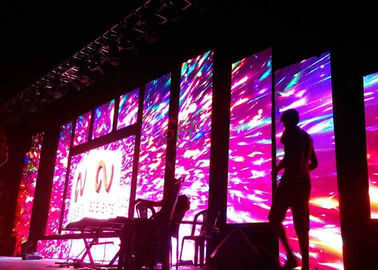 Full Color Video Wall Screens , PH5.95mm Large LED Display 1/7scan supplier